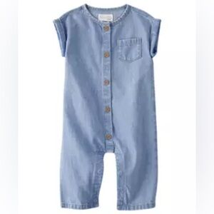 Baby Chambray Jumpsuit